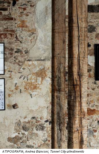 ATIPOGRAFIA, Andrea Bianconi, Tunnel City-allestimento