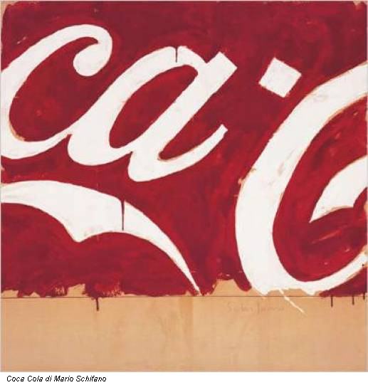 Coca Cola di Mario Schifano