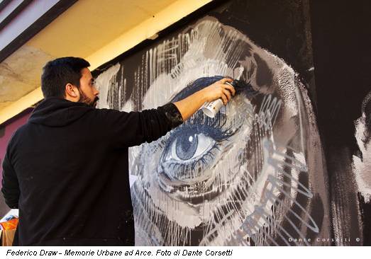 Federico Draw - Memorie Urbane ad Arce. Foto di Dante Corsetti