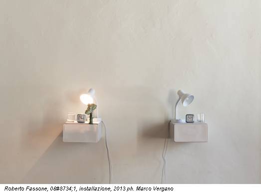 Roberto Fassone, 0∞1, installazione, 2013 ph. Marco Vergano