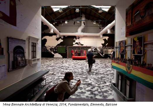 14ma Biennale Architettura di Venezia, 2014, Fundamentals, Elements, Balcone