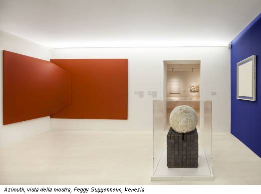 Azimuth, vista della mostra, Peggy Guggenheim, Venezia