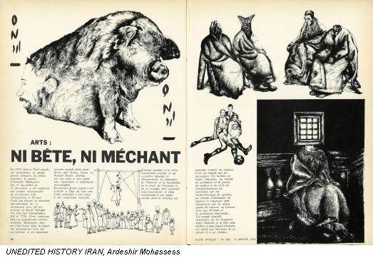 UNEDITED HISTORY IRAN, Ardeshir Mohassess