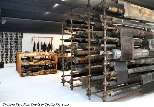 Chohreh Feyzdjou, Courtesy Cecilia Fiorenza