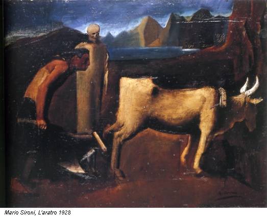 Mario Sironi, L'aratro 1928