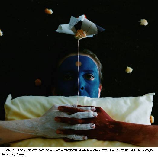 Michele Zaza – Ritratto magico – 2005 – fotografia lambda – cm 125x134 – courtesy Galleria Giorgio Persano, Torino