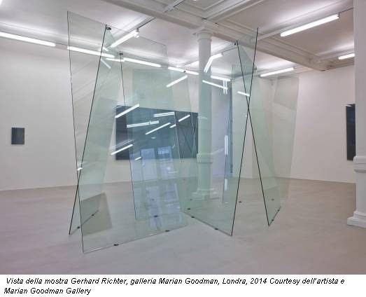 Vista della mostra Gerhard Richter, galleria Marian Goodman, Londra, 2014 Courtesy dell’artista e Marian Goodman Gallery