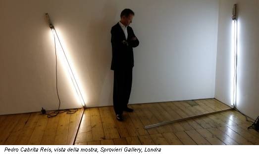 Pedro Cabrita Reis, vista della mostra, Sprovieri Gallery, Londra