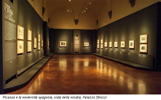 Picasso e la modernità spagnola, vista della mostra, Palazzo Strozzi