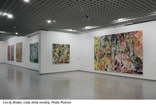 Cecily Brown, vista della mostra, Photo Robino