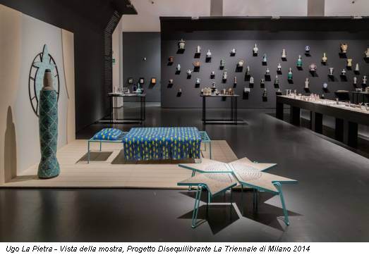 Ugo La Pietra - Vista della mostra, Progetto Disequilibrante La Triennale di Milano 2014