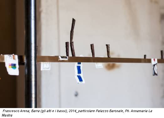 Francesco Arena, Barra (gli alti e i bassi), 2014_particolare Palazzo Baronale, Ph. Annamaria La Mastra