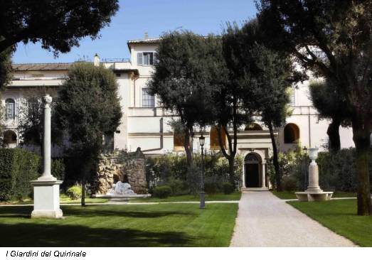 I Giardini del Quirinale