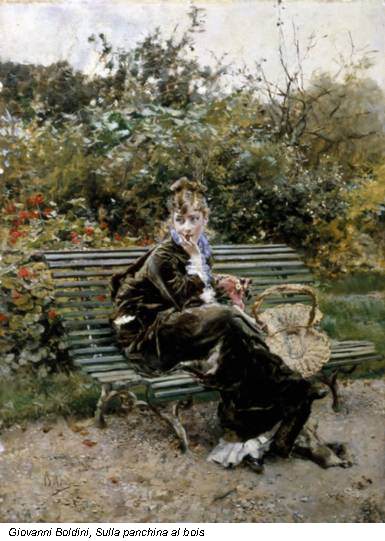 Giovanni Boldini, Sulla panchina al bois