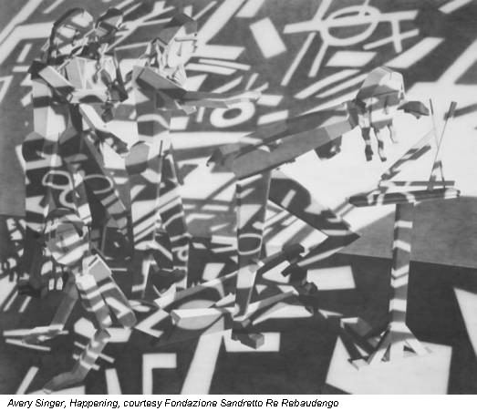 Avery Singer, Happening, courtesy Fondazione Sandretto Re Rebaudengo