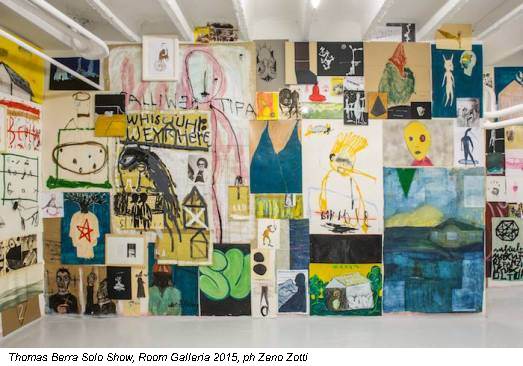 Thomas Berra Solo Show, Room Galleria 2015, ph Zeno Zotti