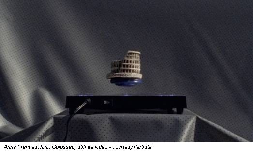 Anna Franceschini, Colosseo, still da video - courtesy l'artista