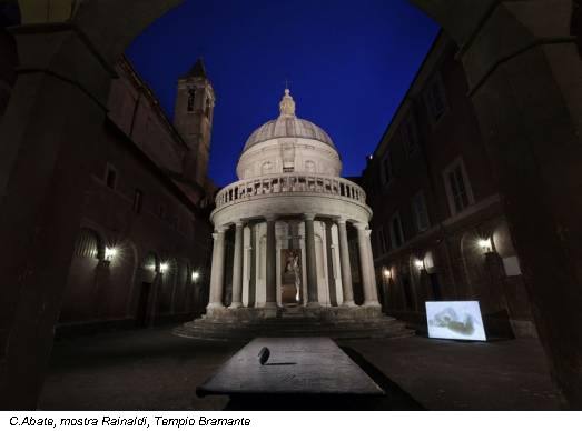 C.Abate, mostra Rainaldi, Tempio Bramante