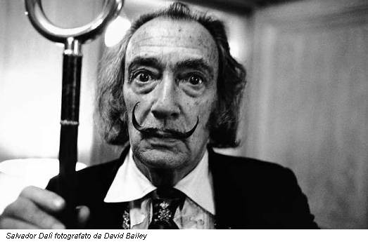 Salvador Dalì fotografato da David Bailey