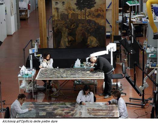 Alchimia all'Opificio delle pietre dure