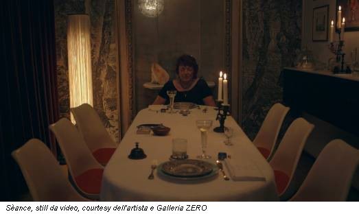 Sèance, still da video, courtesy dell'artista e Galleria ZERO