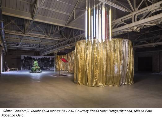 Céline Condorelli Veduta della mostra bau bau Courtesy Fondazione HangarBicocca, Milano Foto Agostino Osio