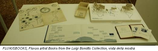 FLUXUSBOOKS, Fluxus artist Books from the Luigi Bonotto Collection, vista della mostra