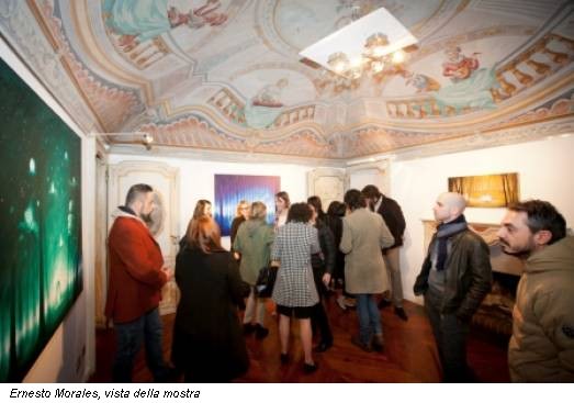 Ernesto Morales, vista della mostra