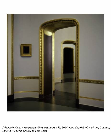 Stéphanie Nava, Avec perspectives intérieures #2, 2014, lambda print, 90 x 80 cm, Courtesy Galleria Riccardo Crespi and the artist