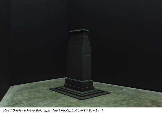 Stuart Brisley e Maya Balcioglu_The Cenotaph Project_1987-1991