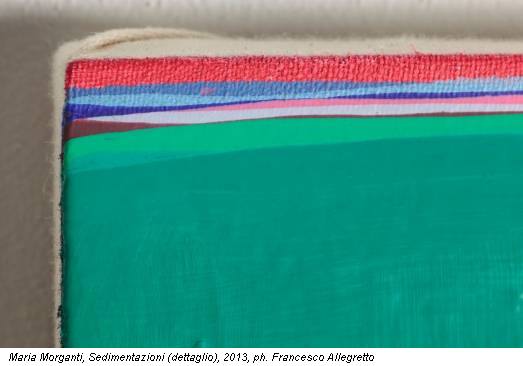 Maria Morganti, Sedimentazioni (dettaglio), 2013, ph. Francesco Allegretto
