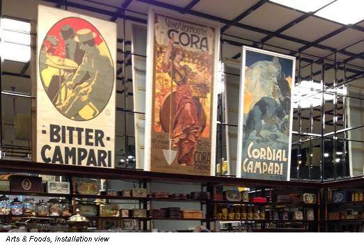 Arts & Foods, installation view