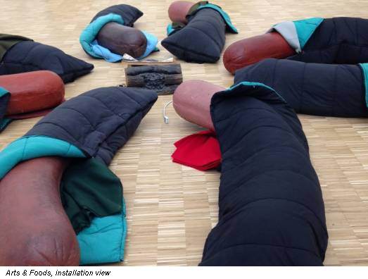 Arts & Foods, installation view