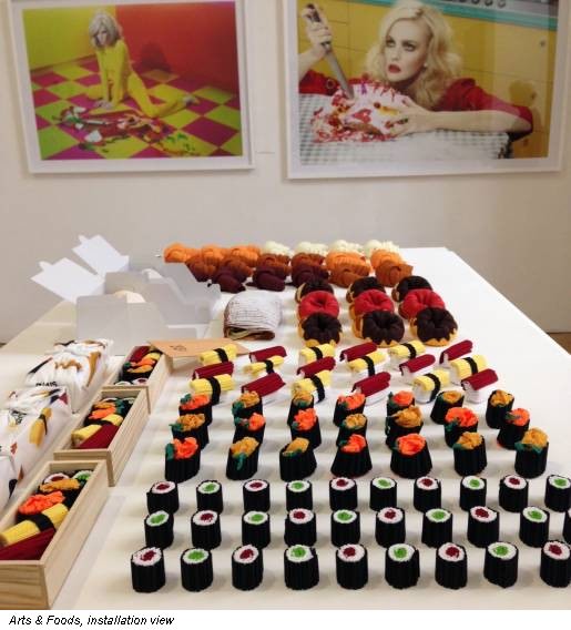 Arts & Foods, installation view