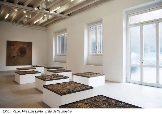 Eltjon Valle, Missing Earth, vista della mostra