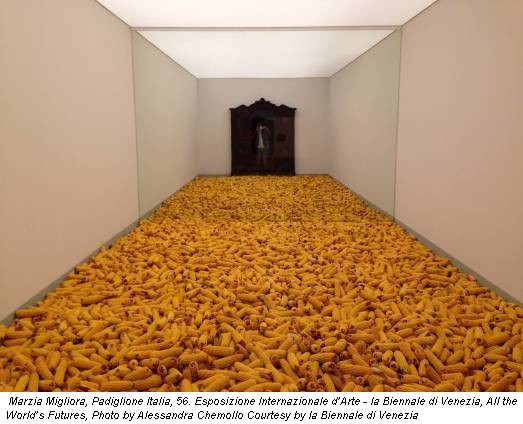 Marzia Migliora, Padiglione Italia, 56. Esposizione Internazionale d’Arte - la Biennale di Venezia, All the World’s Futures, Photo by Alessandra Chemollo Courtesy by la Biennale di Venezia