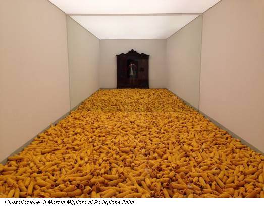 L'installazione di Marzia Migliora al Padiglione Italia