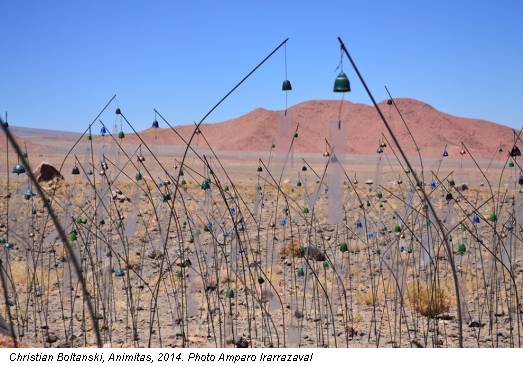  Christian Boltanski, Animitas, 2014. Photo Amparo Irarrazaval