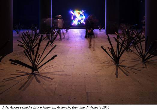 Adel Abdessemed e Bruce Nauman, Arsenale, Biennale di Venezia 2015