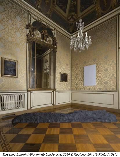 Massimo Bartolini Giacometti Landscape, 2014 & Rugiada, 2014 © Photo A.Osio