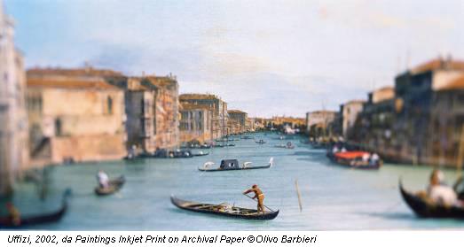 Uffizi, 2002, da Paintings Inkjet Print on Archival Paper ©Olivo Barbieri