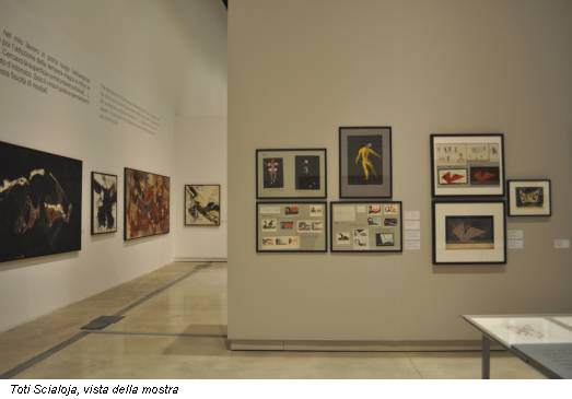 Toti Scialoja, vista della mostra