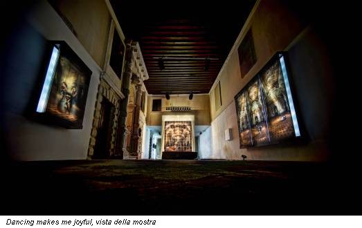 Dancing makes me joyful, vista della mostra