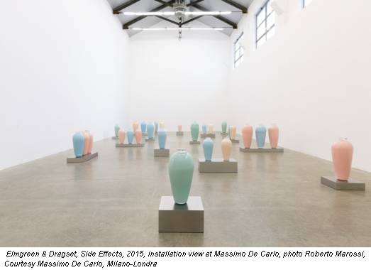Elmgreen & Dragset, Side Effects, 2015, installation view at Massimo De Carlo, photo Roberto Marossi, Courtesy Massimo De Carlo, Milano-Londra