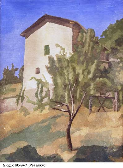Giorgio Morandi, Paesaggio