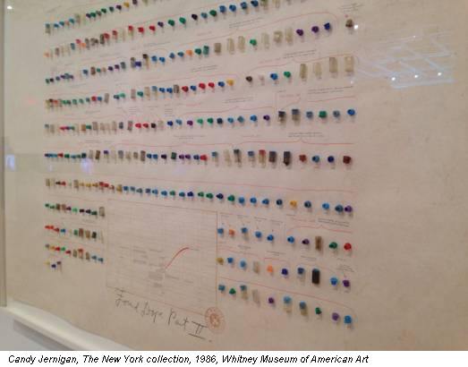 Candy Jernigan, The New York collection, 1986, Whitney Museum of American Art