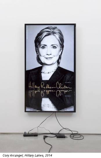 Cory Arcangel, Hillary Lakes, 2014