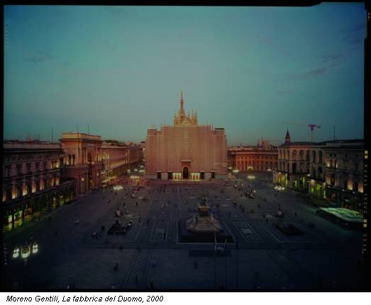 Moreno Gentili, La fabbrica del Duomo, 2000