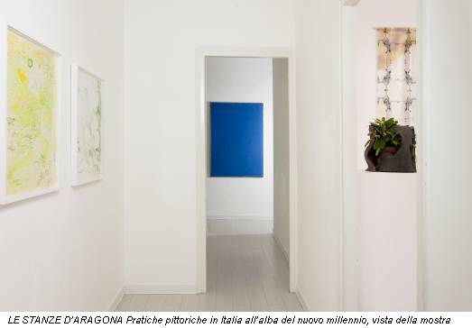 LE STANZE D’ARAGONA Pratiche pittoriche in Italia all’alba del nuovo millennio, vista della mostra