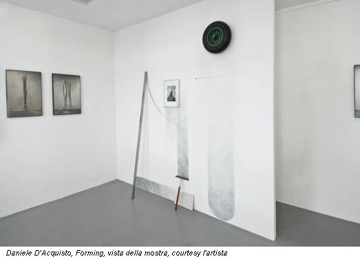 Daniele D’Acquisto, Forming, vista della mostra, courtesy l'artista